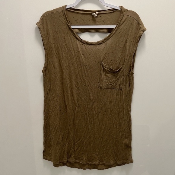 RIP CURL | Open Back Flowy Long Speckled T-Shirt - Picture 1 of 4